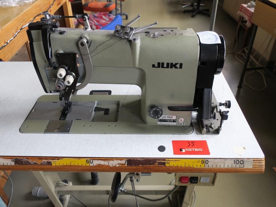 buy used 2-needle sewing machine Juki LH-1162 (Auction #14250-35